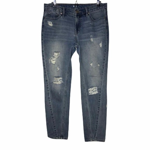 BDG Slim Boyfriend Distressed Light Jeans 27 27 - Picture 2 of 9